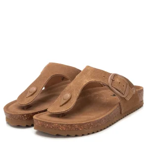 SANDALIA DAMA  CAMEL MODELO 172832
