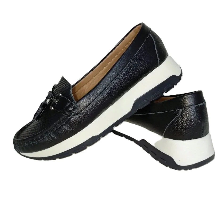 MOCASIN DAMA NEGRO MODELO 2657