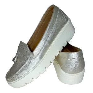 MOCASIN DAMA PLATINO MODELO 2660