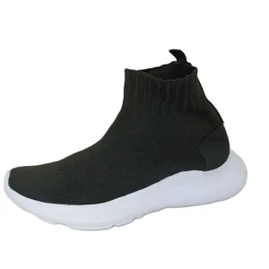 Botas Deportivas de Dama Altas Negras ALEX-02 para Comodidad y Estilo Casual