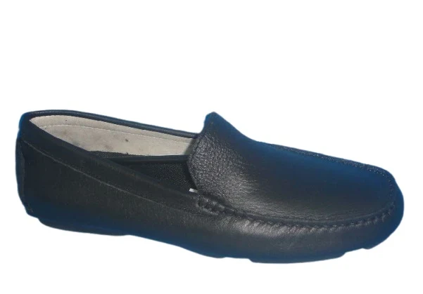 Zapatos de Cuero Casual para Hombre en Negro - Modelo Elegante 0501 - Imagen 2