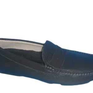 Zapatos Casual de Cuero para Hombre en Negro - Modelo Elegante 0502