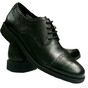 Zapatos de Vestir Elegantes para Hombre en Negro - Modelo 100 de Cuero de Alta Calidad