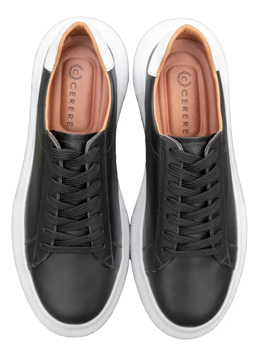 Zapatillas Urbanas de Hombre Negras con Suela Blanca Modelo 1007 - Comodidad y Estilo Casual - Imagen 3