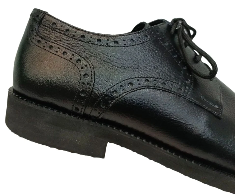 Zapatos de Vestir Elegantes para Hombre en Cuero Negro - Modelo 102 - Imagen 7