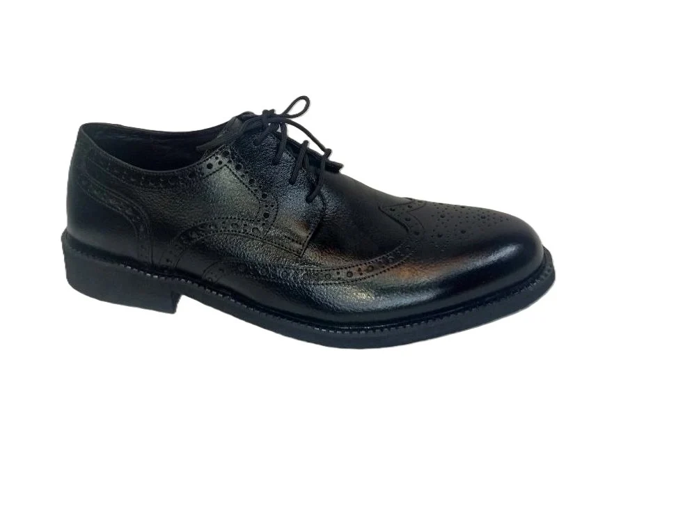 Zapatos de Vestir Elegantes para Hombre en Cuero Negro - Modelo 103 - Imagen 2