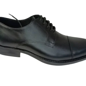 Zapatos de Vestir Elegantes para Hombre en Color Negro - Modelo 150 de Cuero de Alta Calidad