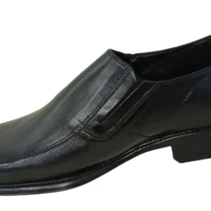 Zapatos de Vestir para Hombre en Cuero Negro Modelo 201 - Elegantes y Cómodos para Ocasiones Formales y Semiformales