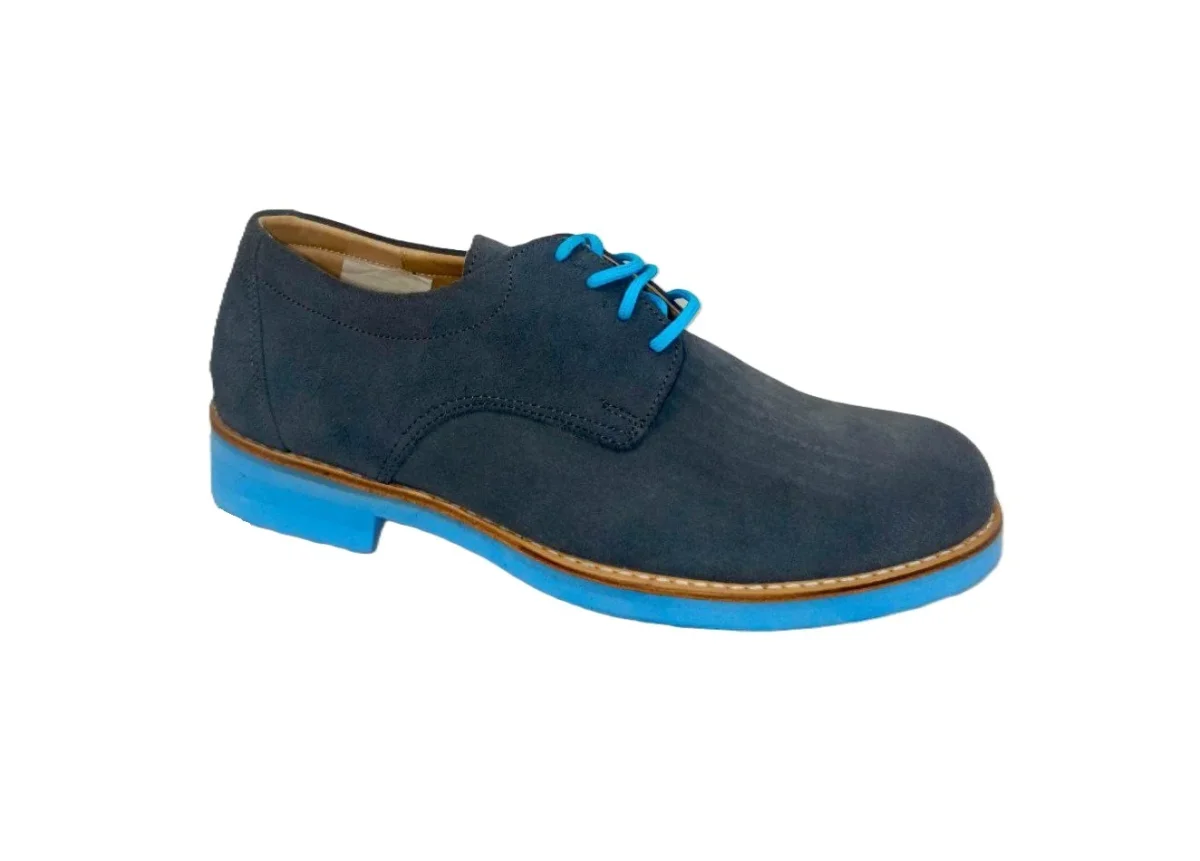 Calzado Elegante Casual para Hombre en Gris con Diseño Moderno y Comodidad Superior - Modelo 2886 - Imagen 2
