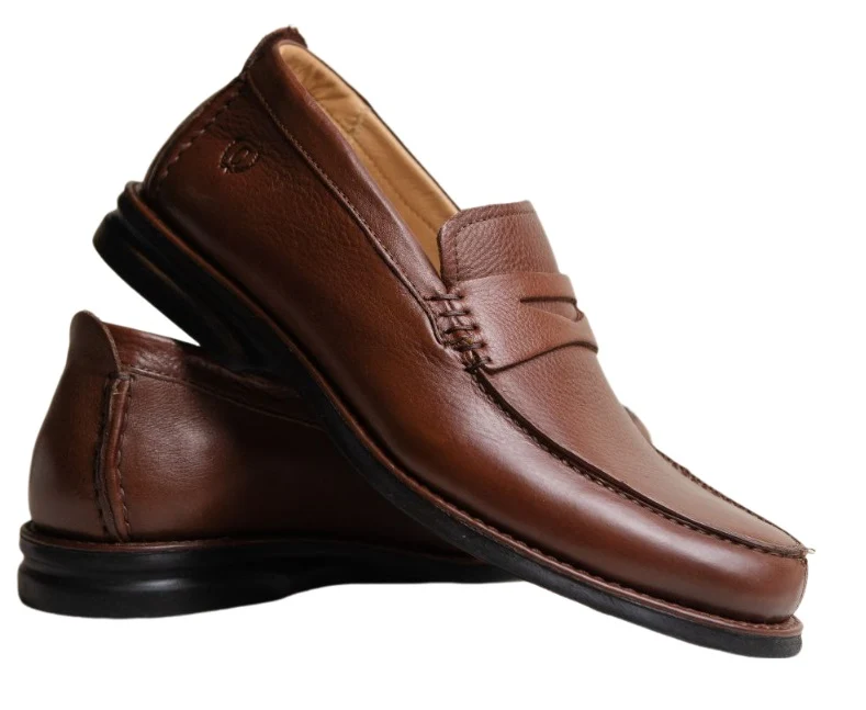 Zapatos de Vestir Confortables para Hombre en Cuero Pinhao - Modelo 4510, Elegancia y Comodidad Diaria - Imagen 3