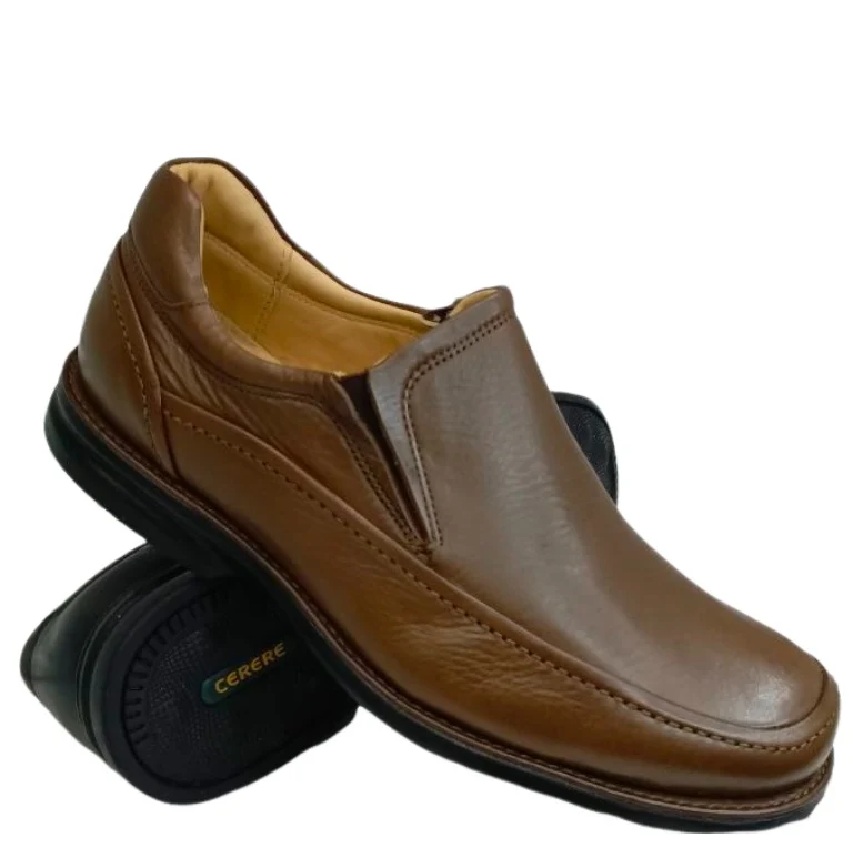 Zapatos de Vestir Elegantes para Hombre en Cuero de Alta Calidad - Modelo 4512 Color Troy - Imagen 2