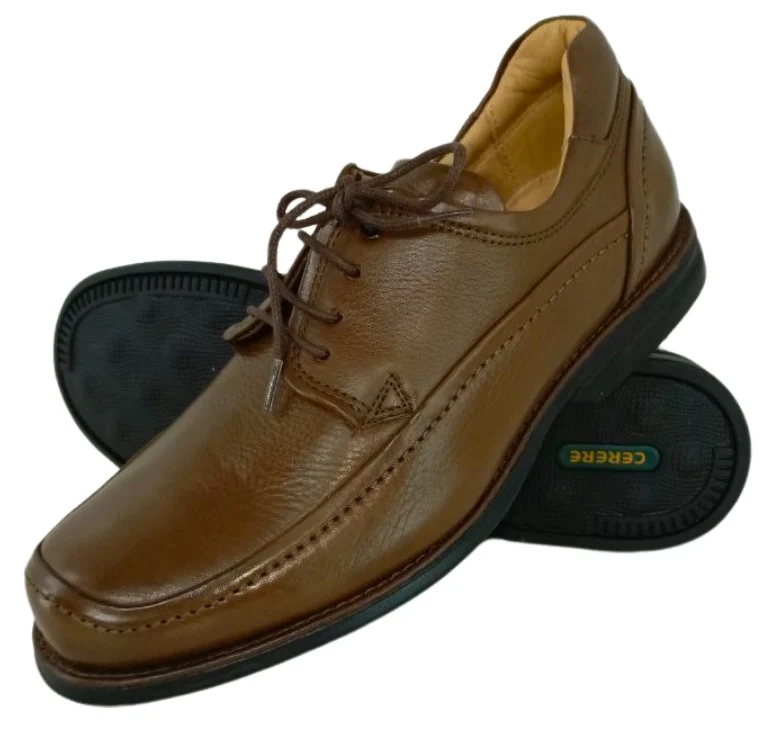 Zapatos de Vestir Confortables para Hombre en Color Troy - Modelo 4514 de Cuero Elegante - Imagen 3