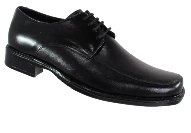 Zapatos de Vestir Elegantes para Hombre en Cuero Negro - Modelo 632 - Imagen 3