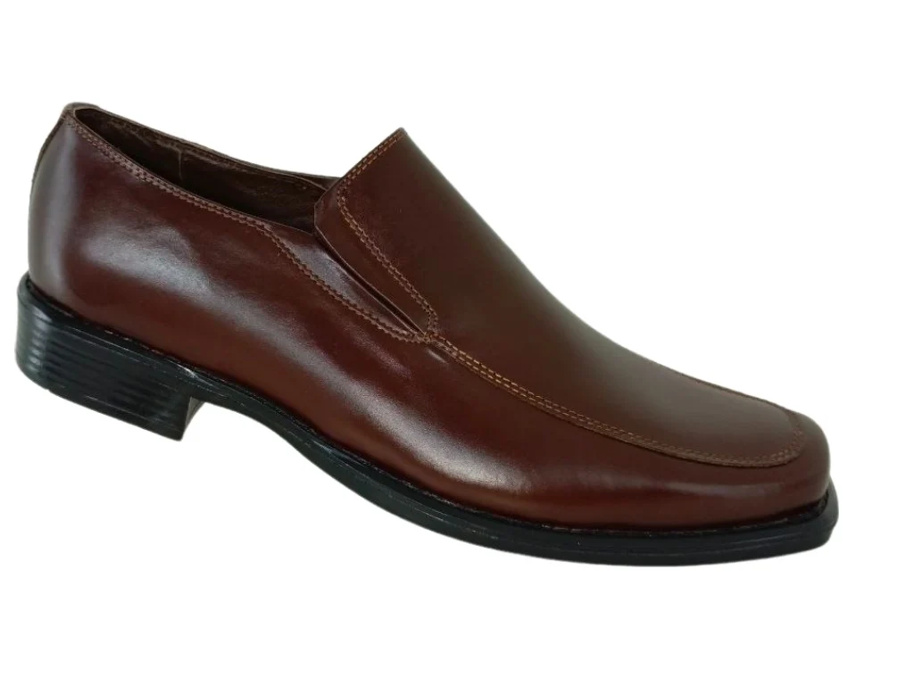 Zapatos de Vestir para Hombre en Cuero Marrón Modelo 637 - Elegancia y Comodidad para Ocasiones Formales - Imagen 3