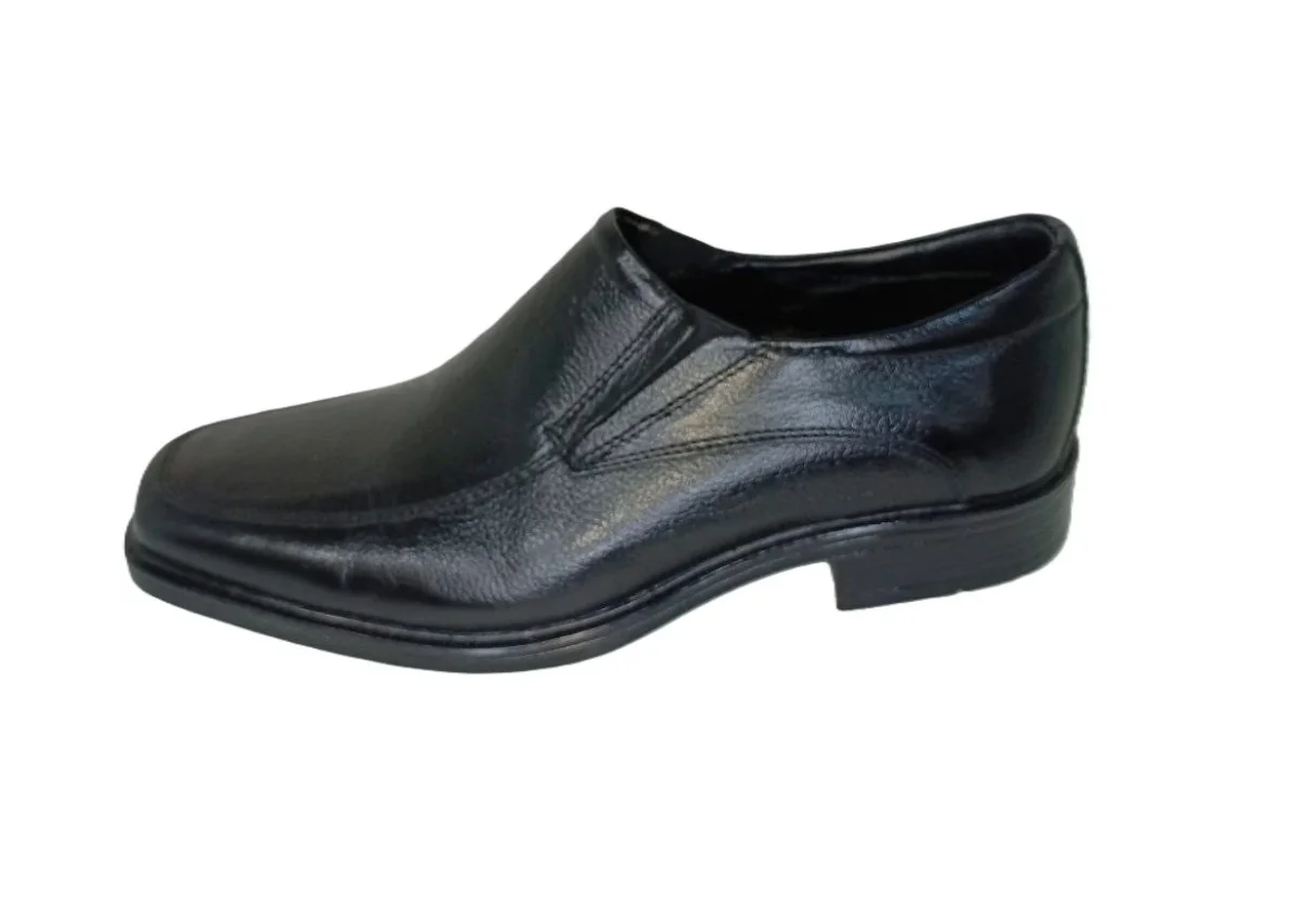 Zapatos de Vestir Elegantes para Hombre en Cuero Negro - Modelo 651 con Suela Antideslizante - Imagen 2