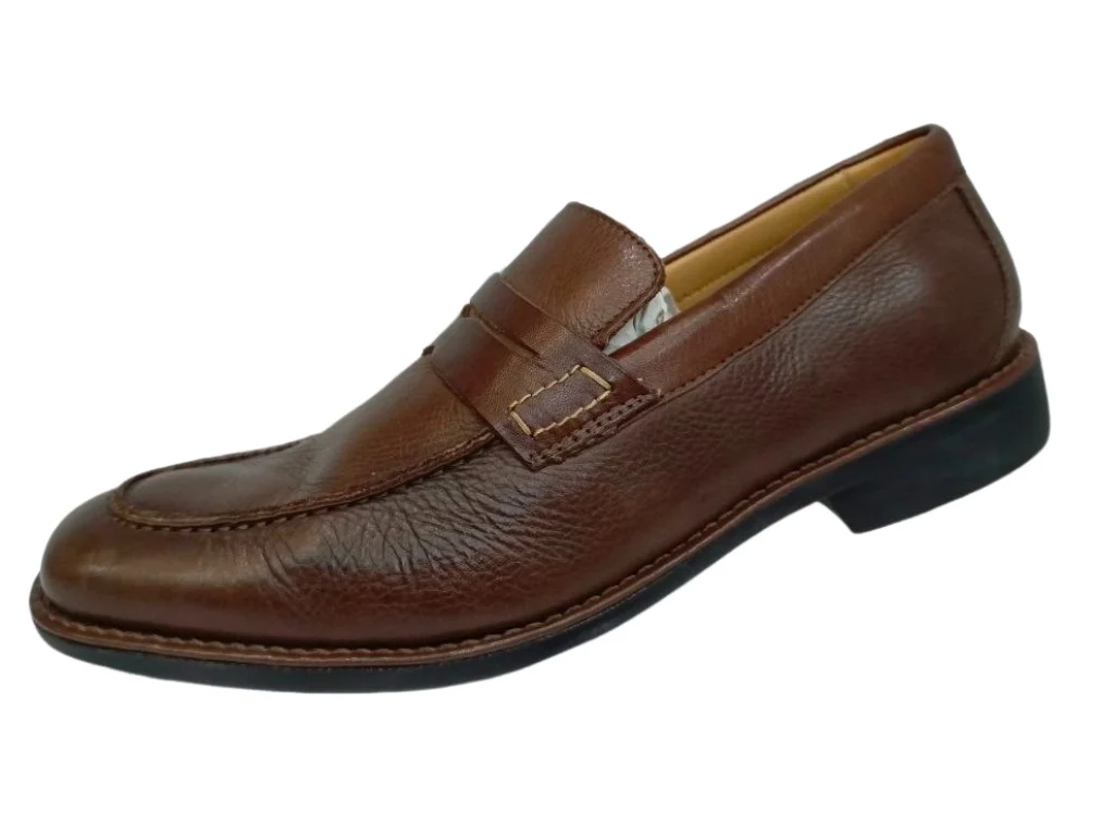 Zapatos de Vestir para Hombre en Cuero Café con Plantilla Anatómica y Suela Amortiguada - Modelo 6710 - Imagen 2