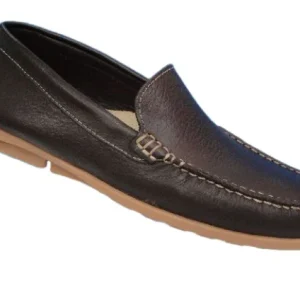 Calzado Elegante Casual para Hombre en Cuero Marrón - Modelo 7519