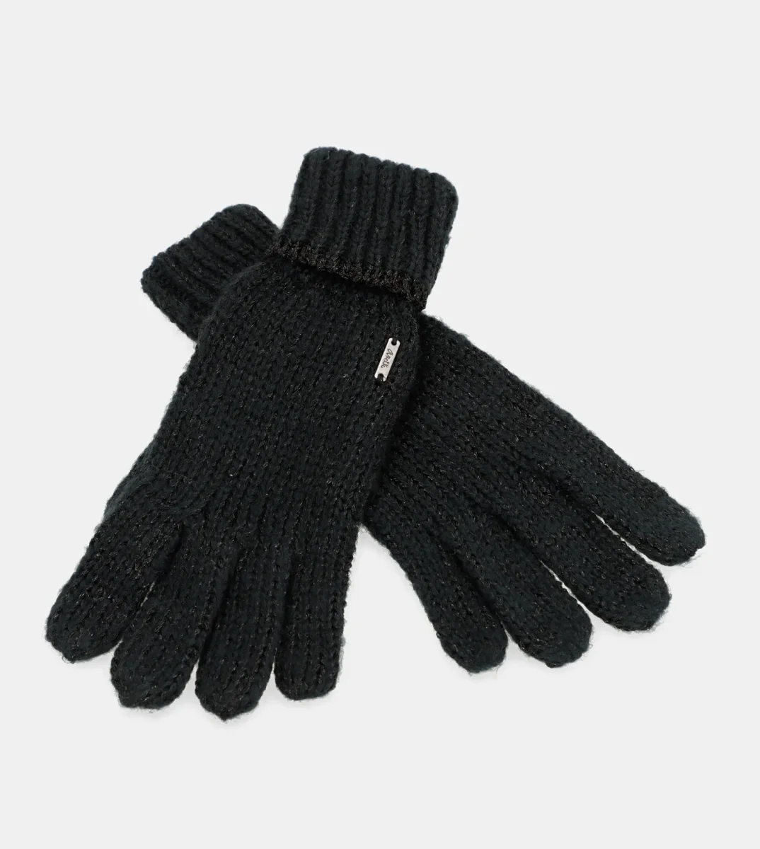 Guantes logomanía negro - Imagen 4