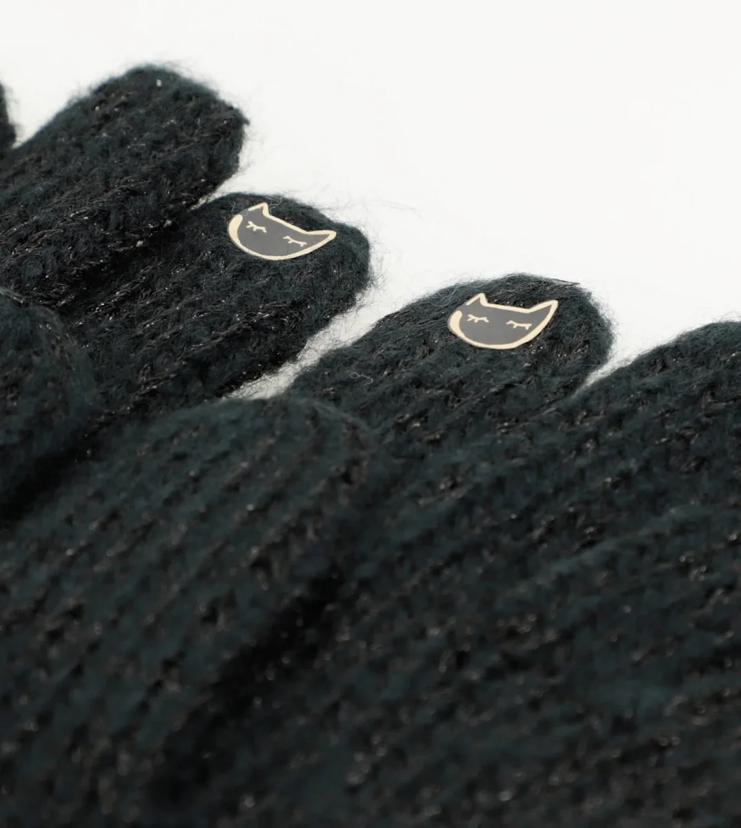 Guantes logomanía negro - Imagen 6