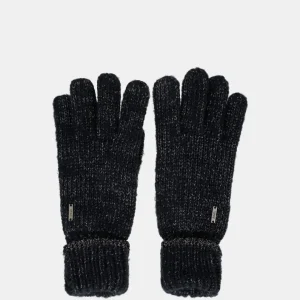 Guantes logomanía azul marino