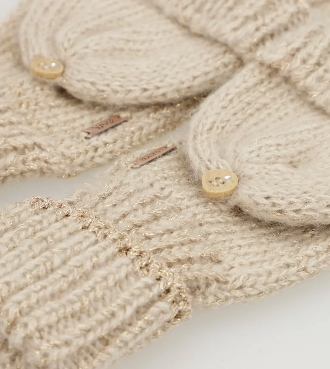 Mitones logo beige - Imagen 5