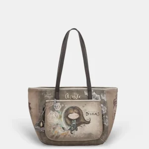 Bolso de hombro grande Real