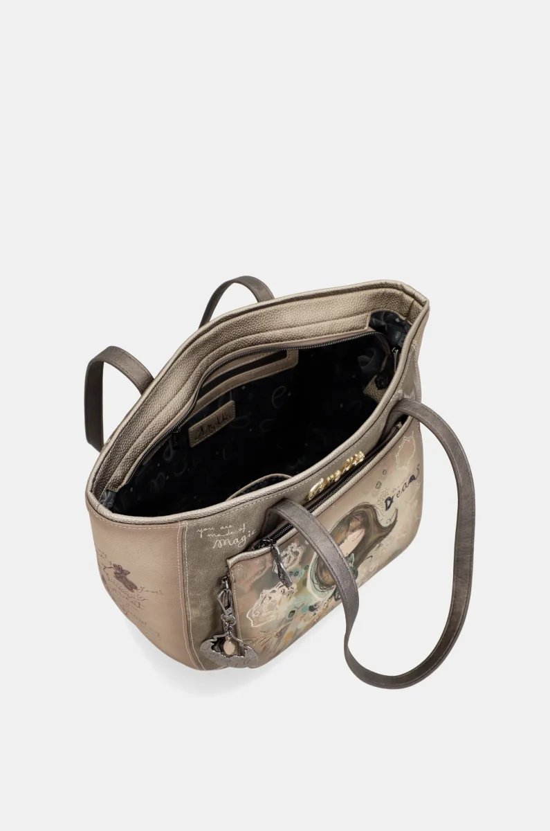 Bolso de hombro grande Real - Imagen 7