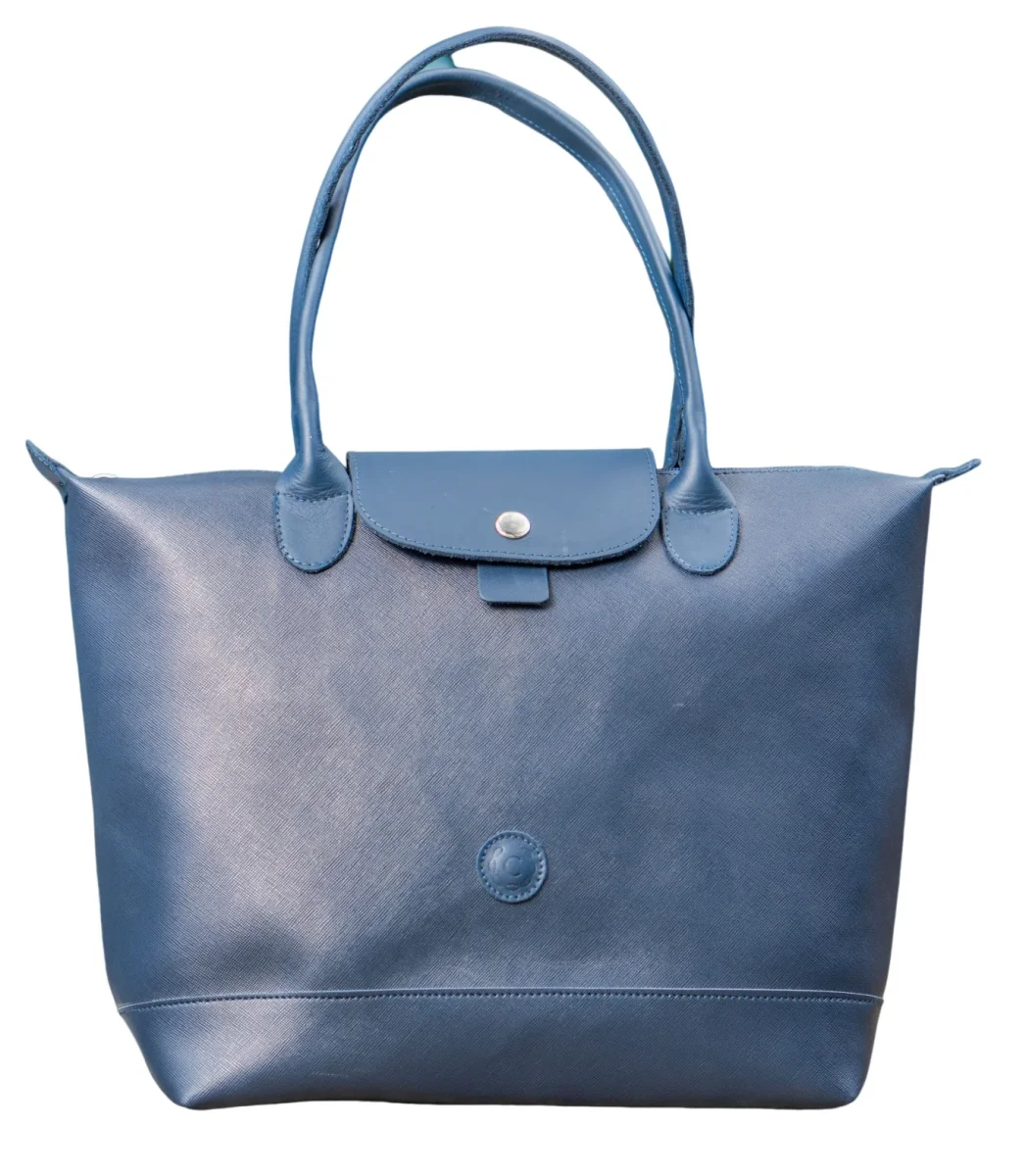 Cartera de Cuero Azul Marino GF24 - Diseño Moderno y Funcional para Uso Diario - Imagen 3
