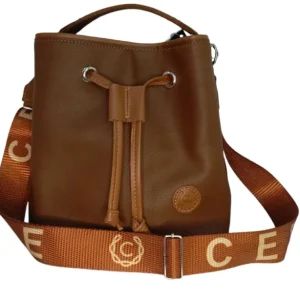 Cartera Elegante de Cuero Marrón para Mujer - Modelo GF37, Diseño Tote y Funcionalidad Diaria