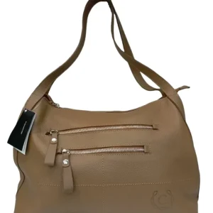 Cartera de Cuero Elegante Color Pardo Modelo 096 para Uso Diario