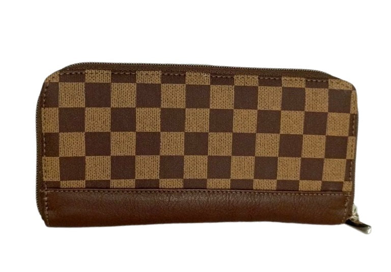 Monedero de Piel Elegante en Color Marrón - Modelo 537 con Diseño Clásico y Organizador Interno - Imagen 4