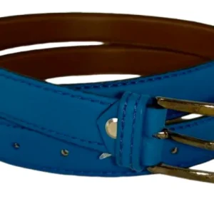 Cinturón Delgado para Dama Azul VL25-09 - Elegante y Versátil para Realzar tu Silueta