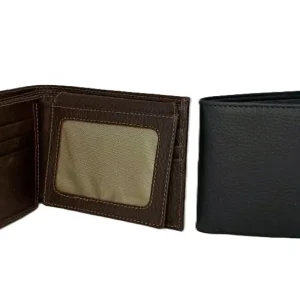 Billetera de Cuero Negro Cerere Modelo 609: Elegancia y Funcionalidad para el Hombre Moderno