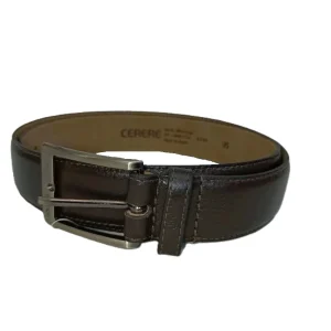 Cinturón de Piel para Hombre en Color Café - Modelo Clásico 620123