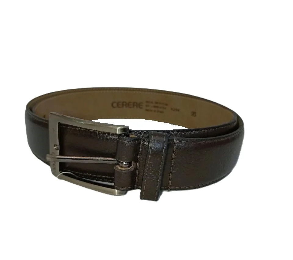 Cinturón de Piel para Hombre en Color Café - Modelo Clásico 620123 - Imagen 2