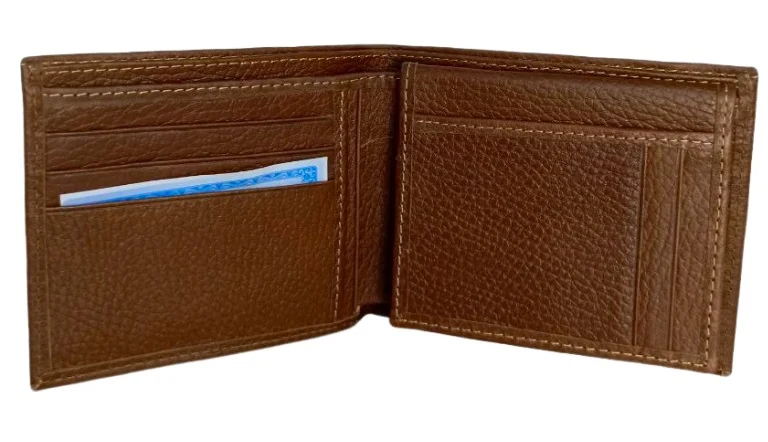 Billetera de Cuero Marrón Cerere modelo 656 para Hombre - Elegante y Funcional - Imagen 5
