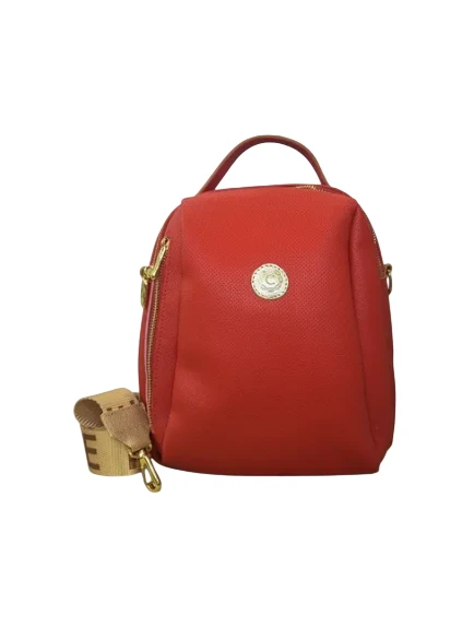 Morral de Cuero Rojo Modelo 0225 - Diseño Moderno y Minimalista para Uso Diario - Imagen 2