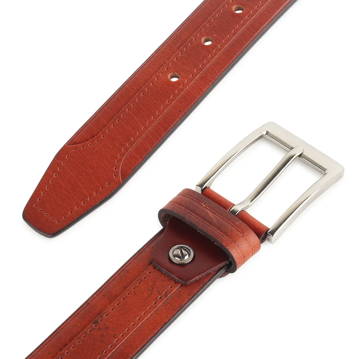 Sterling Leather Belt for Men - Imagen 5
