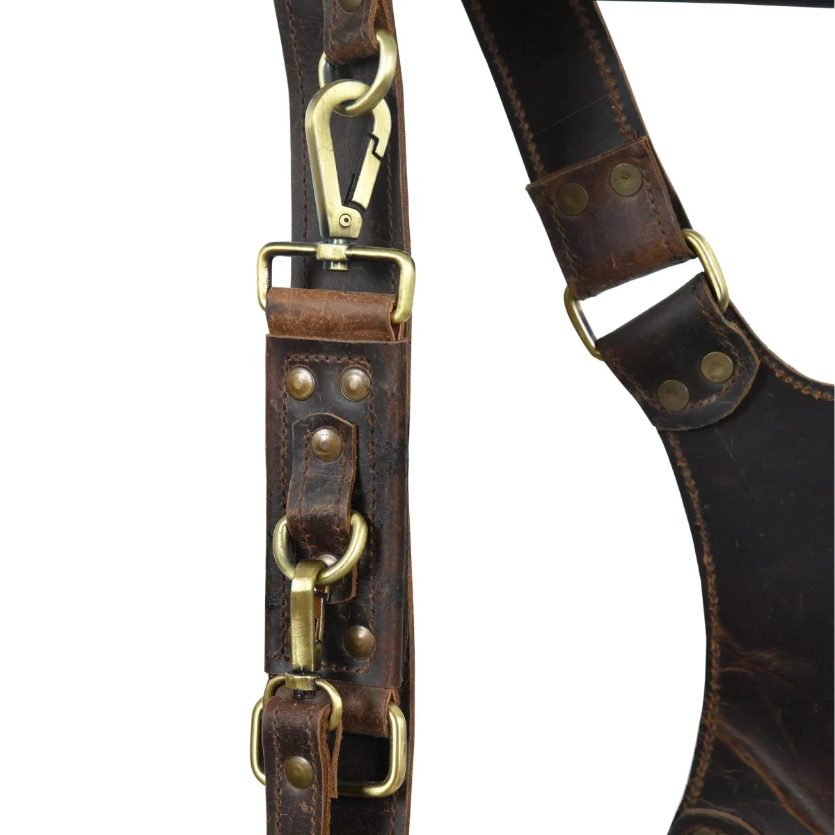 Buffalo Leather Dual Camera Harness - Imagen 4
