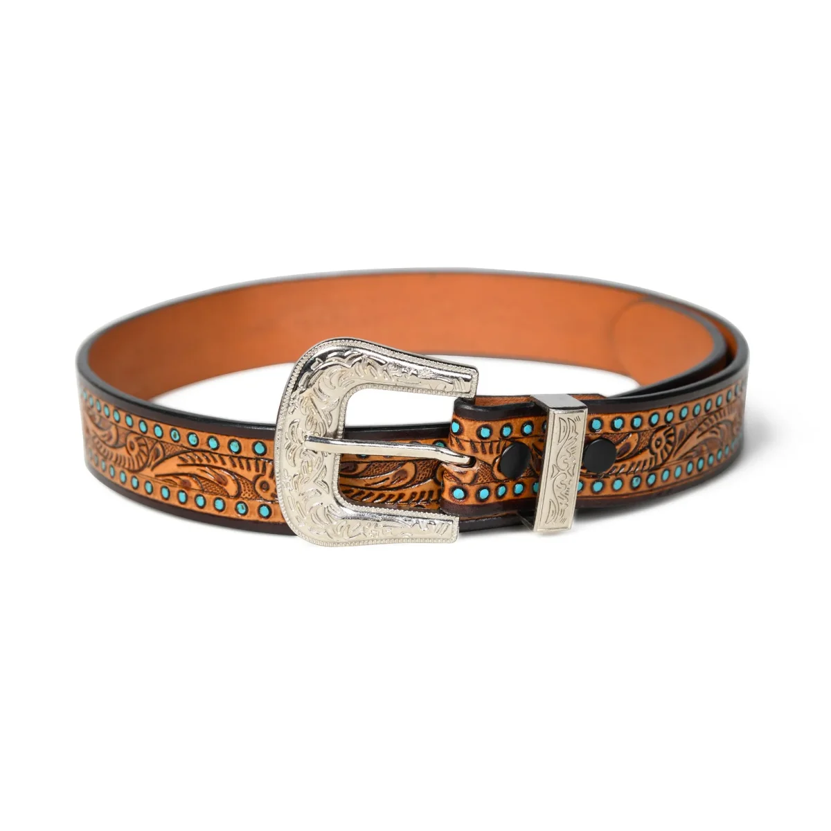 Designer Western Leather Belt - Imagen 5