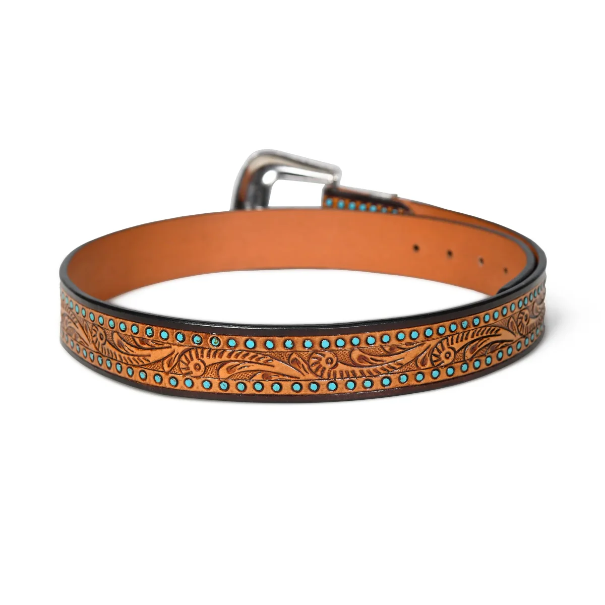 Designer Western Leather Belt - Imagen 6