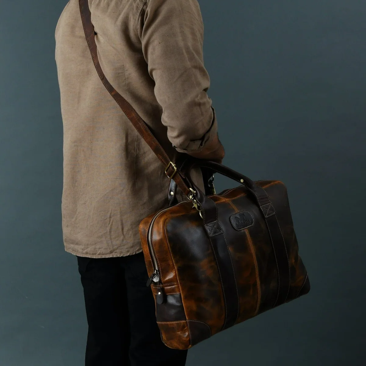 Brown Jefferson Briefcase - Imagen 5