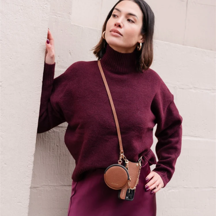 Mini Phone Bag Emma | Brown - Imagen 5