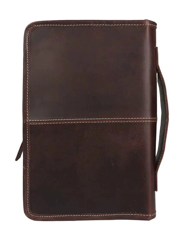 Classic Bible Leather Cover - Choco - Imagen 7