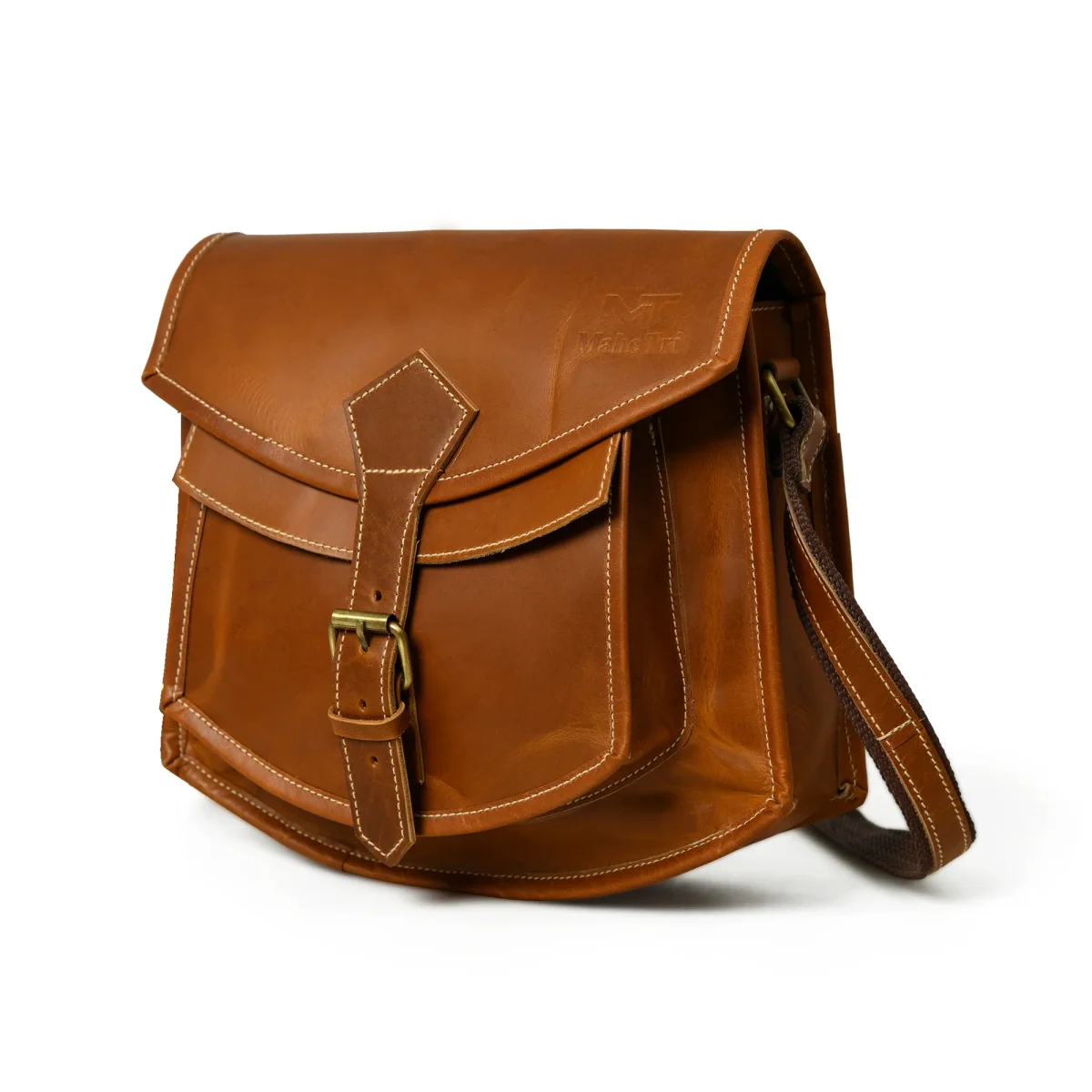 Buffalo Leather CrossBody Bag - Imagen 2