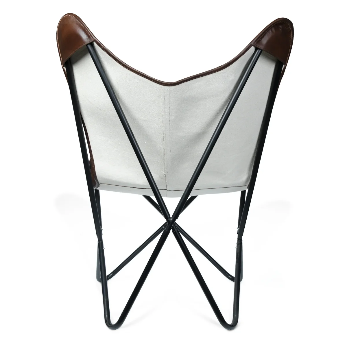 Dark Cuero Butterfly Chair - Imagen 5