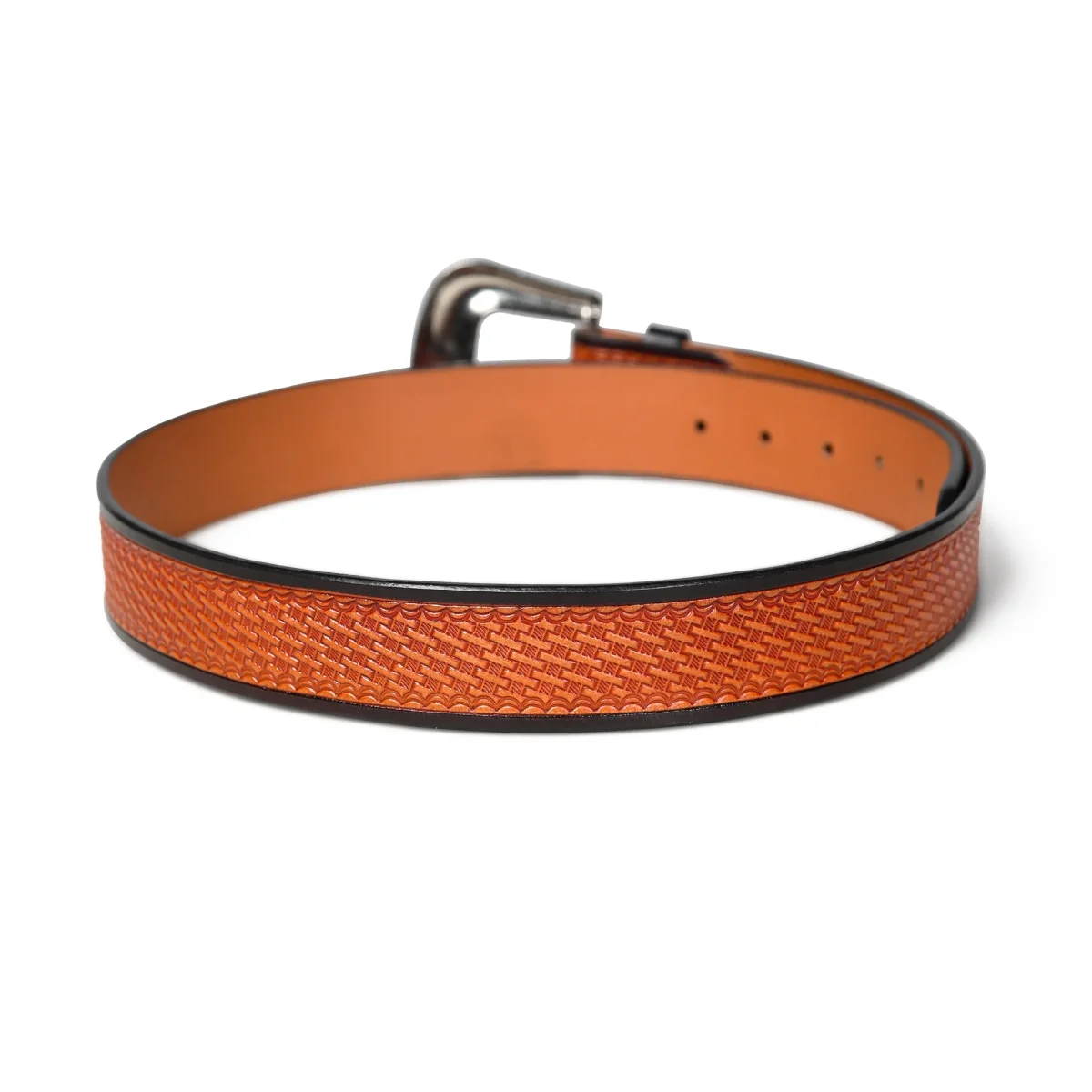 Classic Western Leather Belt - Imagen 6