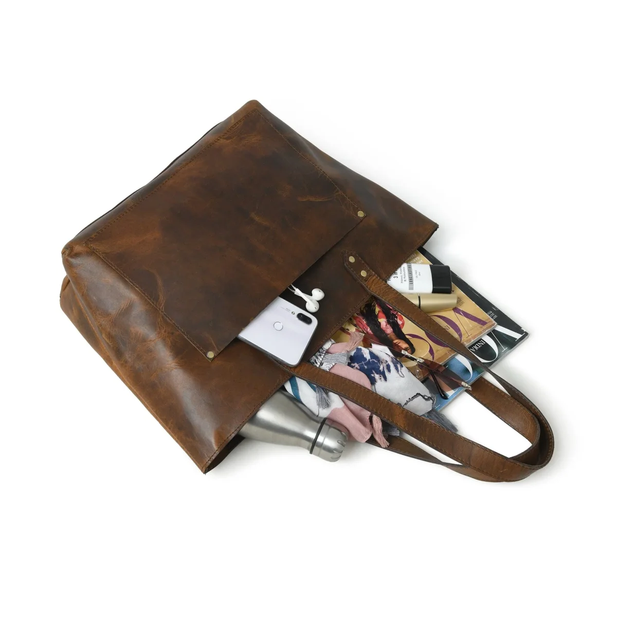 Essential Work Tote - Brown - Imagen 8