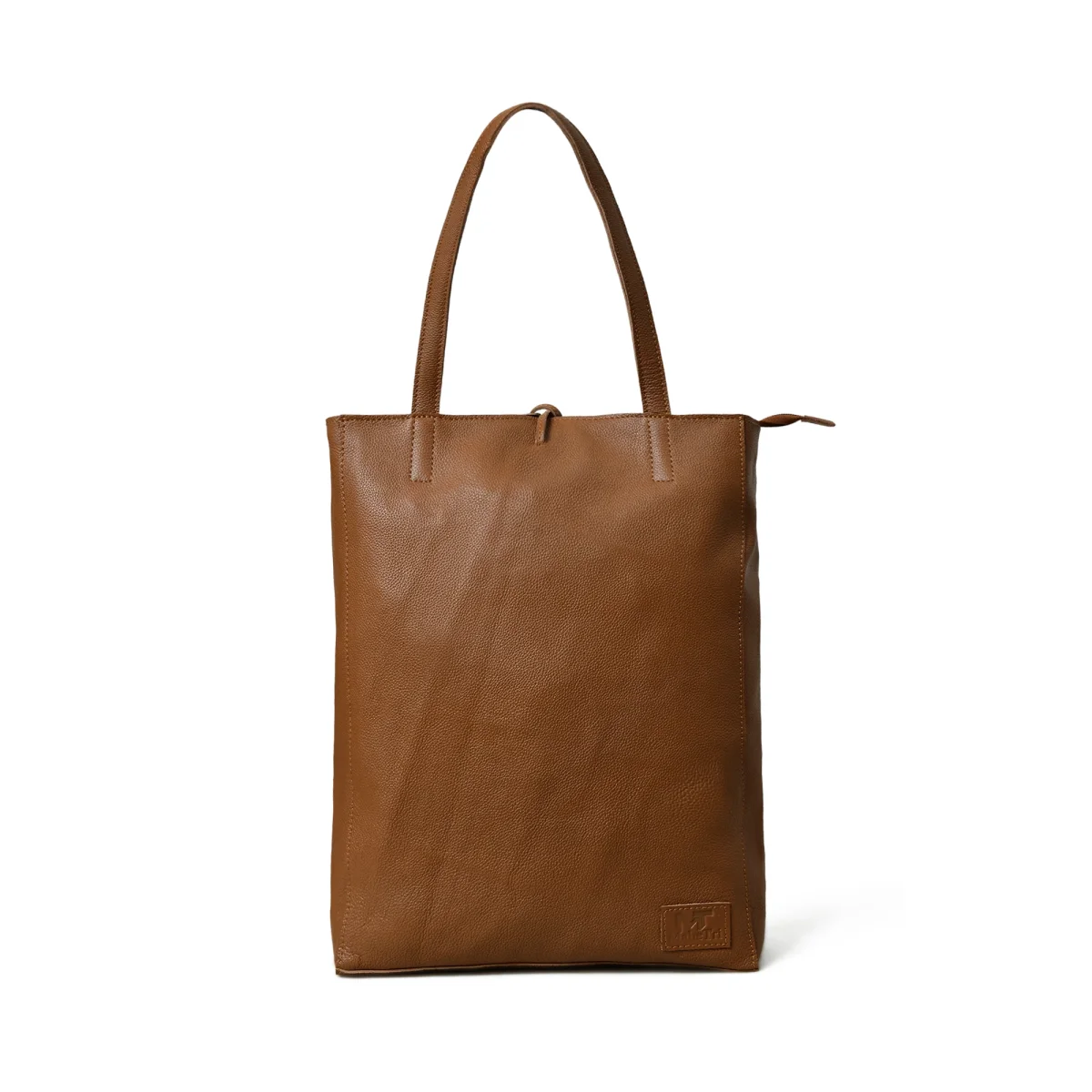 Café Chic Women's Leather Tote Bag - Imagen 4