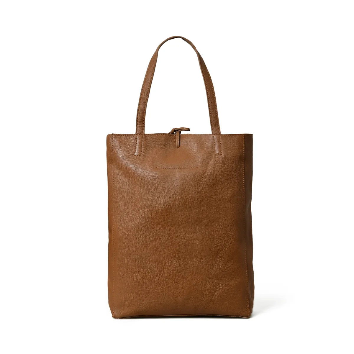 Café Chic Women's Leather Tote Bag - Imagen 5